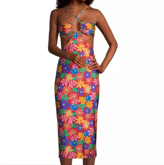 FIRM Patbo Aster Cutout Midi Dress - Picture 4 of 12